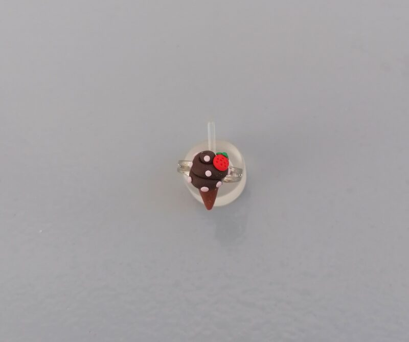 chocolate ice cream cone ring 2