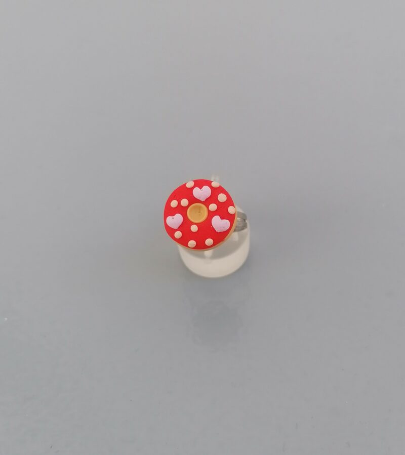 red donut ring 2